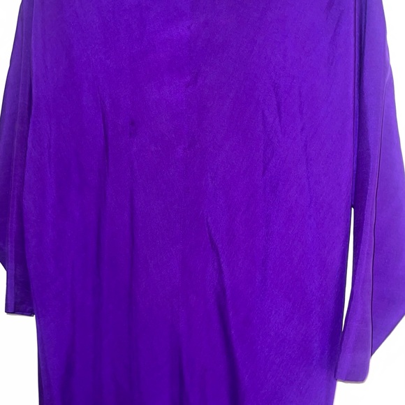 Vintage virbrant Donna Karen pure silk dress size 8 - Picture 5 of 5